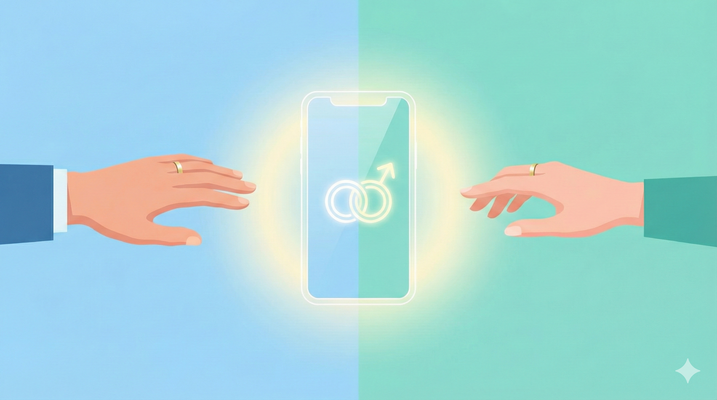 オープンマリッジとは？夫婦の「新しい形」を徹底解説｜メリット・ルール・安全な始め方のイメージ